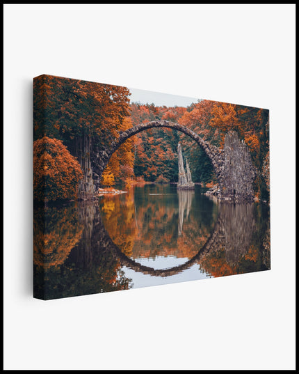 Rakotzbridge Saxony Canvas