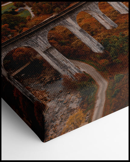 Glenfinnan Viaduct Autumn Canvas