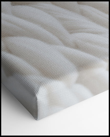 White Wool Blanket Canvas