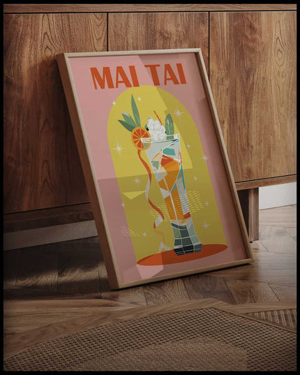 Mai Tai Cocktail Poster