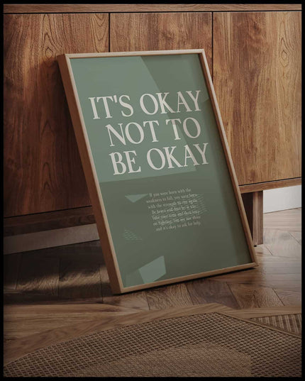 Its Okay Poster