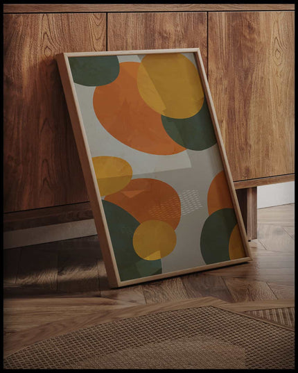 Abstract Circles Poster