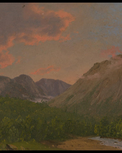 Mountain Landscape at Sunset