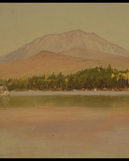 Mount Katahdin from Togue Pond