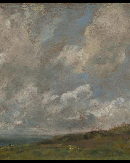 Study Of Clouds Over Landscape