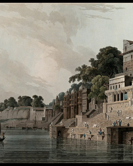 Dasasamadhi Ghat on the Ganges