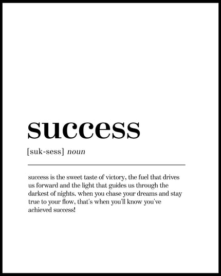 Definition Success