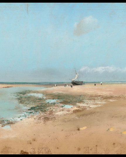 Beach at Low Tide (Mouth of the River)