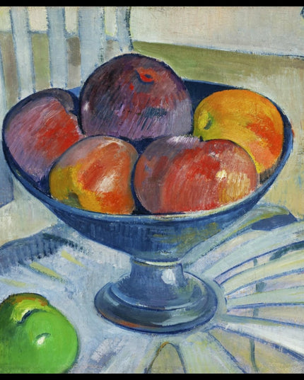 Fruit Dish on a Garden Chair