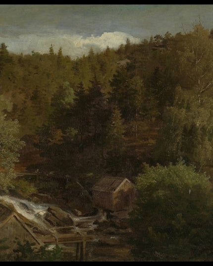 Landscape with a mill