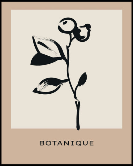 Botanique Branch Illustration Poster