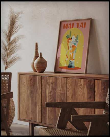 Mai Tai Cocktail Poster