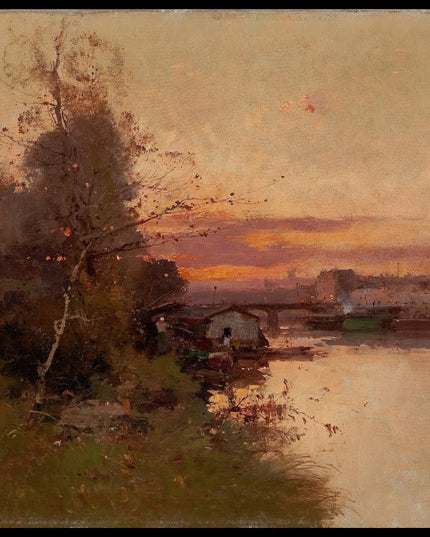 River at Sunset