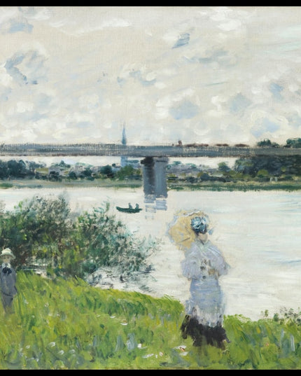 The Promenade with the Railroad Bridge, Argenteuil