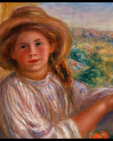 Girl on a Balcony, Cagnes