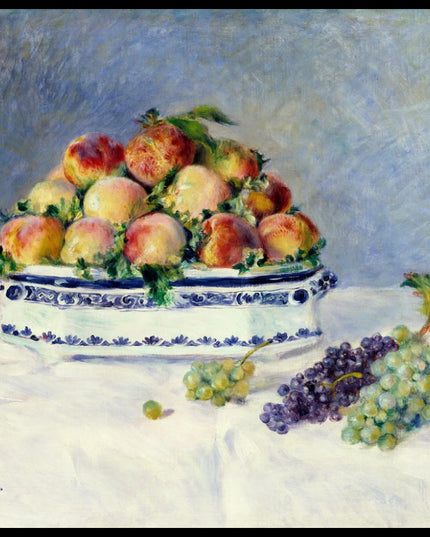 Still Life with Peaches and Grapes