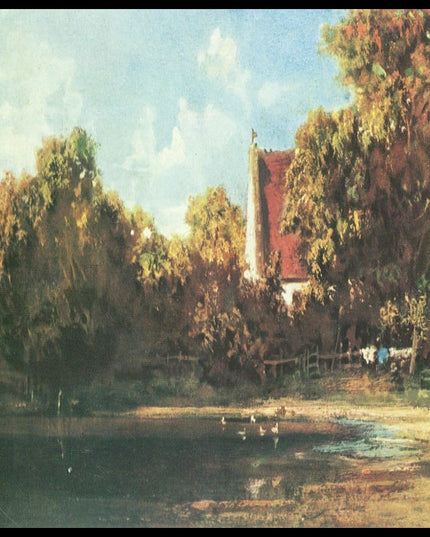 Gehöft am Teich