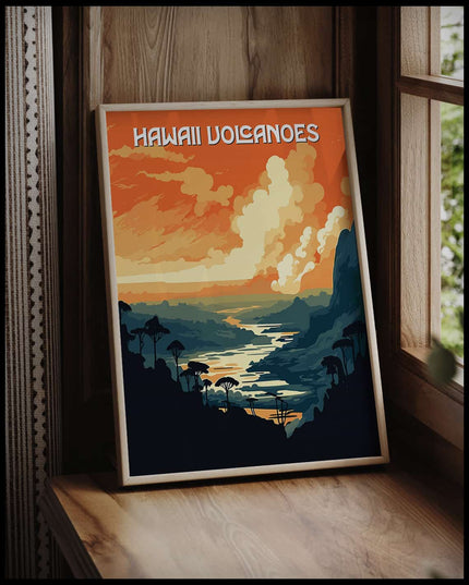 Hawaii Volcanoes National Park Poster