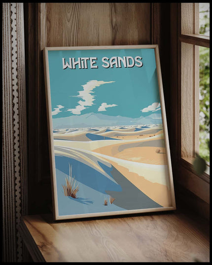 White Sands National Park Poster