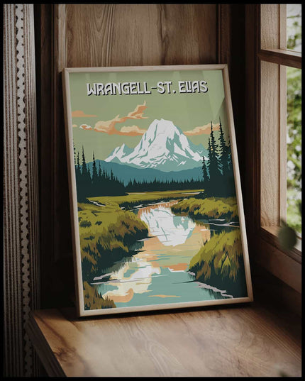 Wrangell-St. Elias National Park Poster