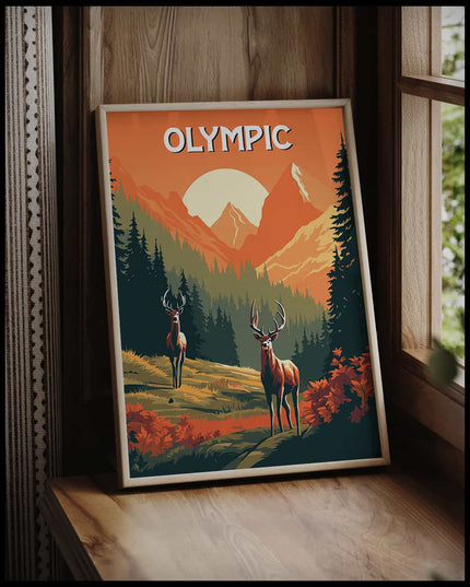 Olympic Peninsula National Park Poster