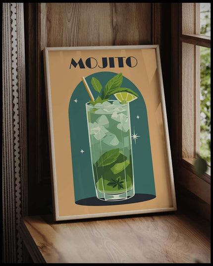 Mojito Cocktail Poster