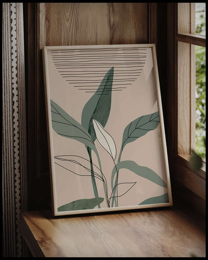 Botanical Forms Poster