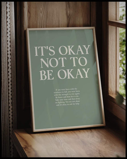 Its Okay Poster